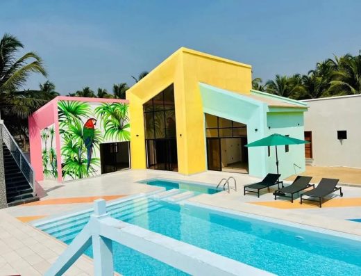Dreamy Fun Beach House 4BR Ikaare, Ilashe